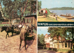 73165305 Templin FDGB Erholungsheim Aufbau Badestrand Templin - Templin