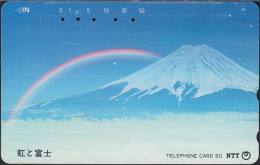 Japan  251-022 Rainbow - Fuji - Vulkan - Giappone