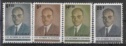 1961 Congo SUD-KASAI 25-28** Kalonji, Portrait - Unused Stamps