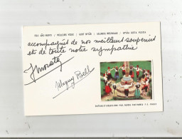 JUAN MORATA (1899 1977)AUTEUR COMPOSITEUR CHEF D'ORCHESTRE CATALAN CARTE AVEC AUTOGRAPHE - Sänger Und Musiker