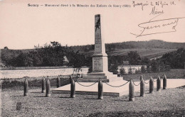 Soucy - Monument Elevé A La Memoire Des Enfants De Soucy - 1921  - CPA °Jp - Soucy