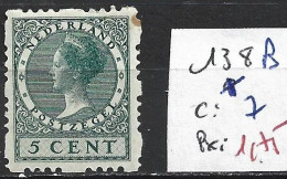 PAYS-BAS 138B * Côte 7 € - Unused Stamps