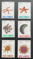 MOZAMBIQUE - 1982 - NEUF**/MNH - Série Complète Mi 913 / 918 - YT 897 / 902 - Echinoderms Etoile Des Mers - Marine Life - Mozambique