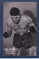 CPSM Autographe Signature De Lucien Touzard Boxe Boxeur - Sportspeople