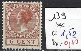 PAYS-BAS 139 ** Côte 1.50 € - Unused Stamps
