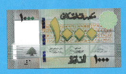 2021 ASIA LIBAN BANK 1000 LIVERS  BANKNOTE BILLETE UNCIRCULATED - Autres - Asie
