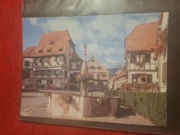 CARTE DAMBACH LA VILLE FONTAINE DE L'OURS STOCKBRUNNEN - Dambach-la-ville