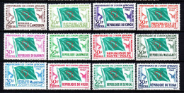 Grandes Séries Afrique - Union Africaine Et Malgache - Complet  - Neuf** - MNH - Non Classés