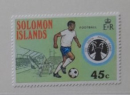 SALOMON SOLOMON 1975  MNH**   FOOTBALL FUSSBALL SOCCER CALCIO FOOT FUTBOL VOETBAL FUTEBOL - Neufs