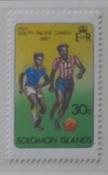 SALOMON SOLOMON 1981  MNH**   FOOTBALL FUSSBALL SOCCER CALCIO FOOT FUTBOL VOETBAL FUTEBOL - Unused Stamps