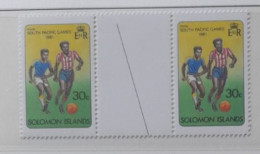 SALOMON SOLOMON 1981  MNH**   FOOTBALL FUSSBALL SOCCER CALCIO FOOT FUTBOL VOETBAL FUTEBOL - Neufs