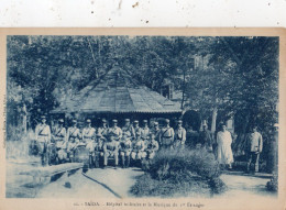 SAIDA HOPITAL MILITAIRE ET LA MUSIQUE DU 1 ER ETRANGER - Saïda