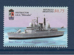 Argentina, Argentine, **, Yv 1957, Mi 2336, SG 2495, Destroyer "Hércules", - Schiffe