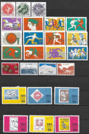 Asie JAPON - CHINE Lot De 25 Timbres Neuf**  Et 6 Timbres Neuf* Charniére - Unused Stamps