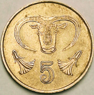 Cyprus - 5 Cents 1987, KM# 55.2 (#3604) - Chipre