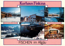 73163640 Fischen Allgaeu Kurhaus Fiskina Winterlandschaft Allgaeuer Alpen Fische - Fischen