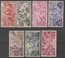 SPM - 1946 - ANNEE COMPLETE YVERT POSTE AERIENNE N°11/17 * MLH - COTE = 21.5 EUR. - Volledig Jaar