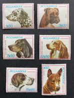 MOZAMBIQUE - 1979 - NEUF**/MNH - Série Complète Mi 725 / 730 - YT 719 / 724 - CHIENS DOGS - Mozambique