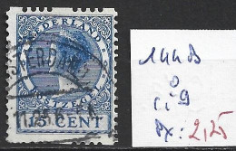 PAYS-BAS 144B Oblitéré Côte 9 € - Used Stamps