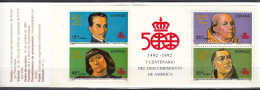 Espagne 1991 - 500 ANS DECOUVERTE De L'AMERIQUE - Livret - MNH - Géographie