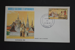 Nouvelle Calédonie - Exposition Bangkok 1983 N° PA 232 Sur Enveloppe 1er Jour Nouméa 20 Juillet 1983 - Covers & Documents