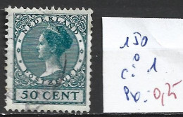 PAYS-BAS 150 Oblitéré Côte 1 € - Used Stamps