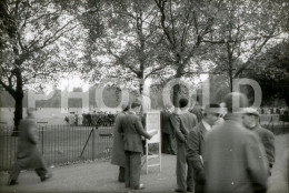 50s SOCIALIST PARTY SPEAKERS CORNER HYDE PARK LONDON ENGLAND UK 35mm AMATEUR DIAPOSITIVE SLIDE Not PHOTO No FOTO NB3936 - Dias