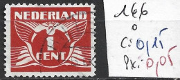PAYS-BAS 166 Oblitéré Côte 0.15 € - Used Stamps