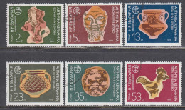 Bulgaria 1978 - Antique Ceramics, Mi-Nr. 2668/73, Used - Oblitérés