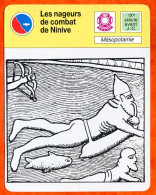 Les Nageurs De Combat De Ninive Mésopotamie Sport Plongée Fiche Illustrée Cousteau N° 1127 - Sport