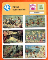 Reves Sous Marins France Plongée Fiche Illustrée Cousteau  N° 1167 - Sport