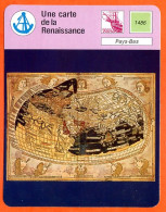 Une Carte De La Renaissance Pays Bas  Explorations Et Découvertes Fiche Illustrée Cousteau N° 2757 - Boats