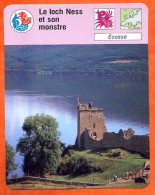 Le Loch Ness Et Son Monstre Ecosse Fiche Illustrée Cousteau  N° 2252 - Géographie