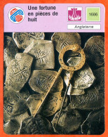 Fortune En Pieces De Huit Angleterre Plongée épave Hollandaise Fiche Illustrée Cousteau N° 1055 - Bateaux