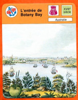 L'entrée De Botany Bay Australie Fiche Illustrée Cousteau - Géographie