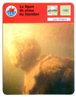 La Figure De Proue Du Hamilton Lac Ontario Bateau Calypso Fiche Illustrée Cousteau N° 911 - Barche