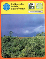 La Nouvelle Guinée Nature Vierge Fiche Illustrée Cousteau N° 3430 - Géographie