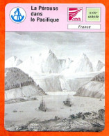 La Pérouse Dans Le Pacifique  France Fiche Illustrée Cousteau  N° 2155 - Boten