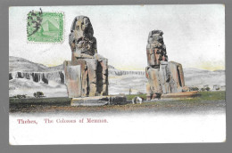 Thèbes, The Colosses Of Memnon (A19p53) - Luxor