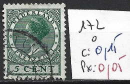 PAYS-BAS 172 Oblitéré Côte 0.15 € - Used Stamps