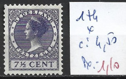 PAYS-BAS 174 * Côte 4.50 € - Unused Stamps