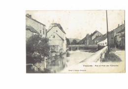 Cpa - 70 - Champlitte - Rue Et Pont Des Tanneries - Edit L Simonet - 1905 - Champlitte