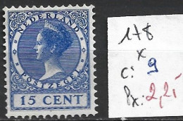 PAYS-BAS 178 * Côte 9 € - Unused Stamps