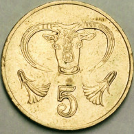 Cyprus - 5 Cents 1993, KM# 55.3 (#3607) - Chipre