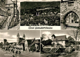 73162788 Bad Gandersheim Rathaus Treppenaufgang Amtsgericht Torbogen Stiftskirch - Bad Gandersheim