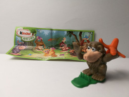 Kinder : MPG UN047   Kinder Nature - Fang Die Bananenschale 2010 - Affe 6   + BPZ - Montables