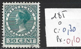 PAYS-BAS 185 Oblitéré Côte 0.30 € - Used Stamps