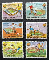 MOZAMBIQUE - 1981 - NEUF**/MNH - Série Complète Mi 788 /793 - YT 782 / 787 - FOOTBALL SOCCER COUPE MONDE SPAIN ESPAGNE - Mozambique