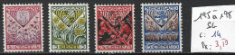 PAYS-BAS 195 à 198 Sans Gomme Côte 14 € - Unused Stamps