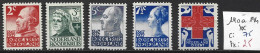 PAYS-BAS 190 à 194 ** Côte 75 € - Unused Stamps